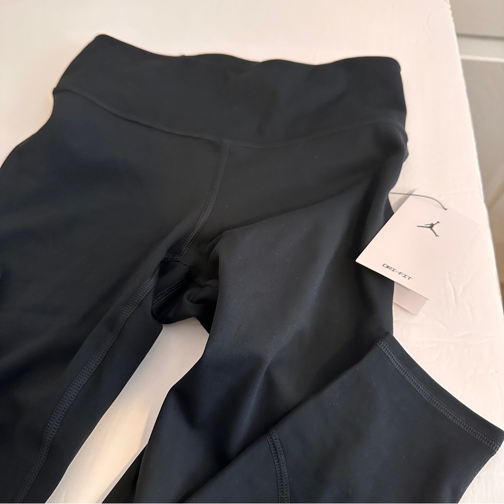 New Jordan Nike Dri-Fit Leggings Black Womens Small - Picture 5 of 5